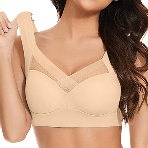 Hatmeo Posture Correcting Bra Hatmeo Bras for Senior Women Forme Science Bra Posture Correcting Lightweight Bras