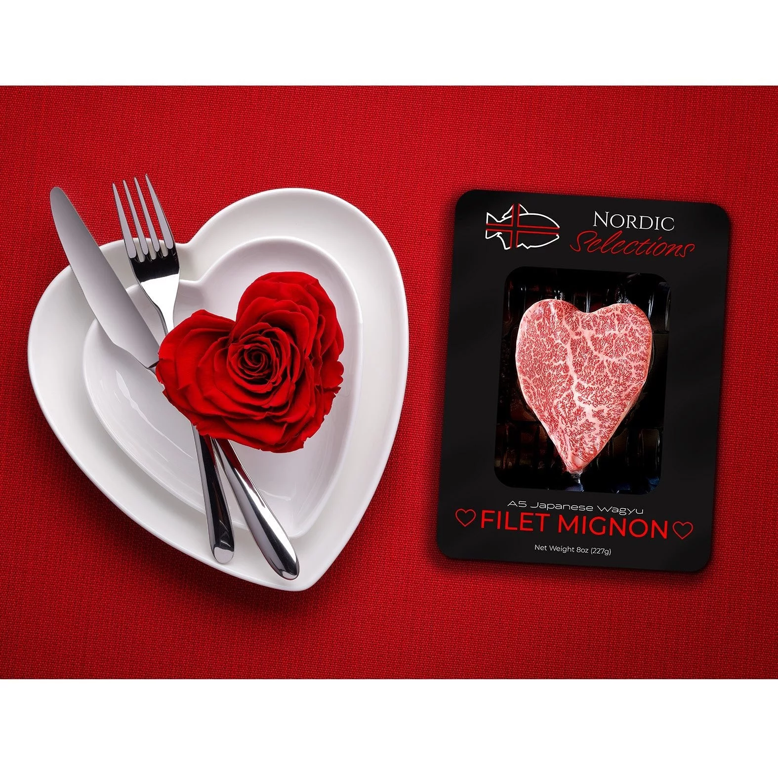 A5 Japanese Wagyu Filet Mignon 1 x 8oz Steak (Valentine's Day Dinner)