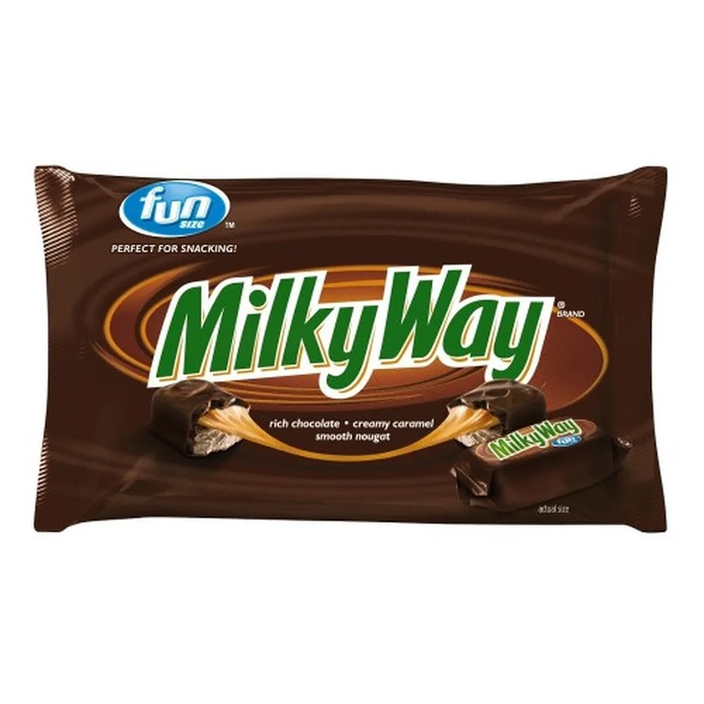 Milky Way Chocolate Candy Bar Fun Size (Pack of 24)