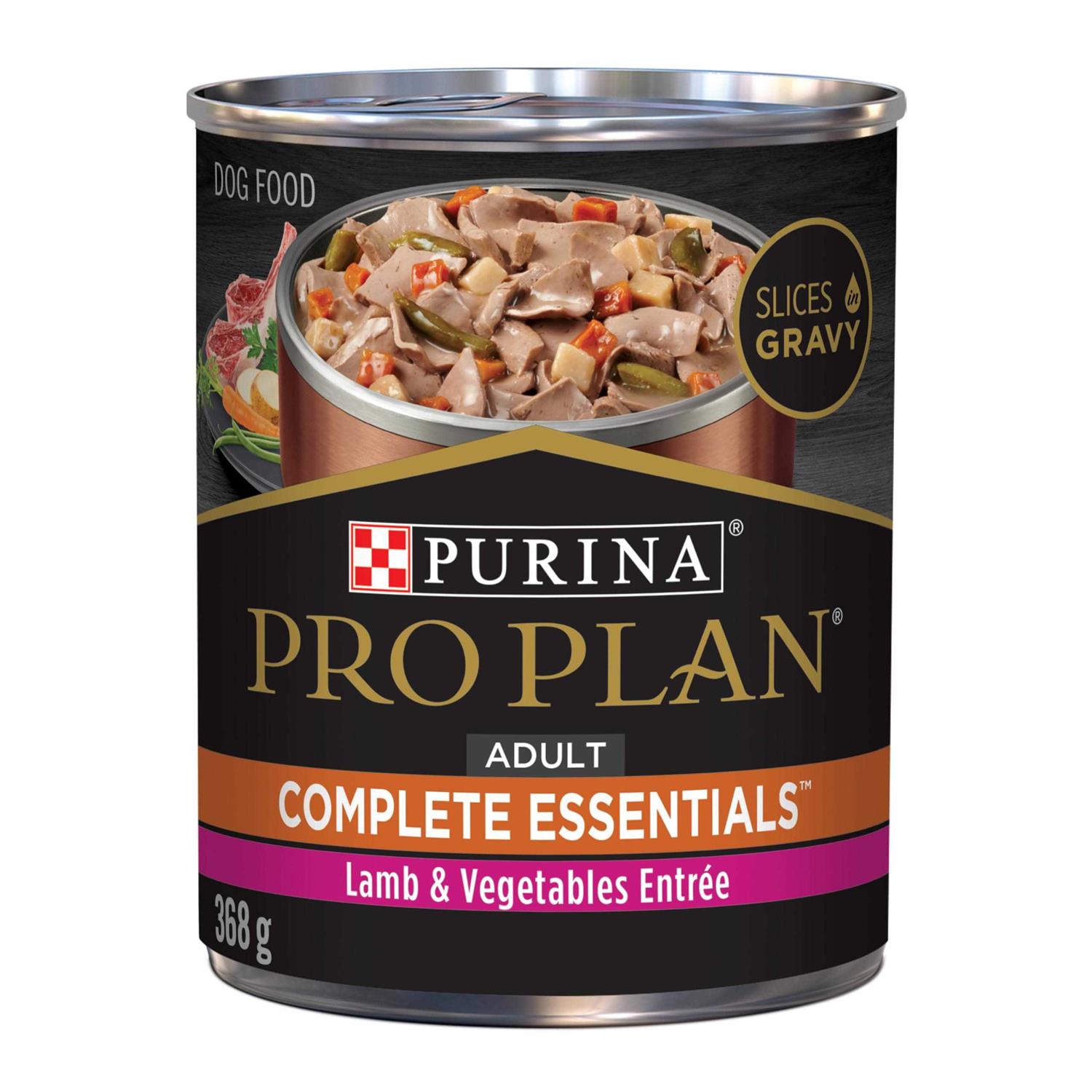 Purina Pro Plan High Protein Dog Food Wet Gravy, Lamb and Vegetables Entree - Pet Supplies online store