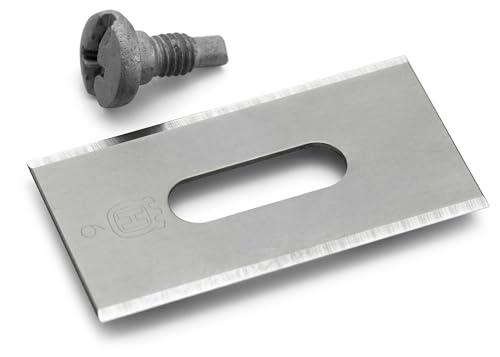 Husqvarna 410iQ Automower Robotic Mower, 0.5 Acre Mowing Capacity, Wire Free Robot Lawn Mower with Charging Station, RS1 EPOS Reference Station and Replacement Blades, 970727401