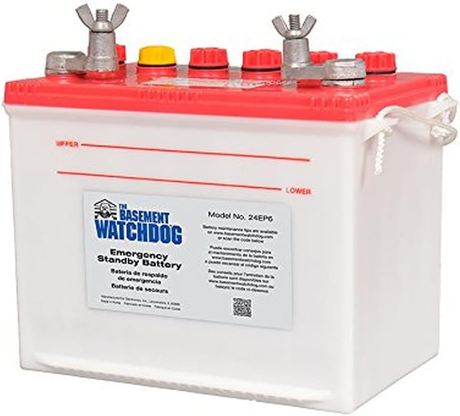THE BASEMENT WATCHDOG Model 24EP6 Emergency Standby Battery