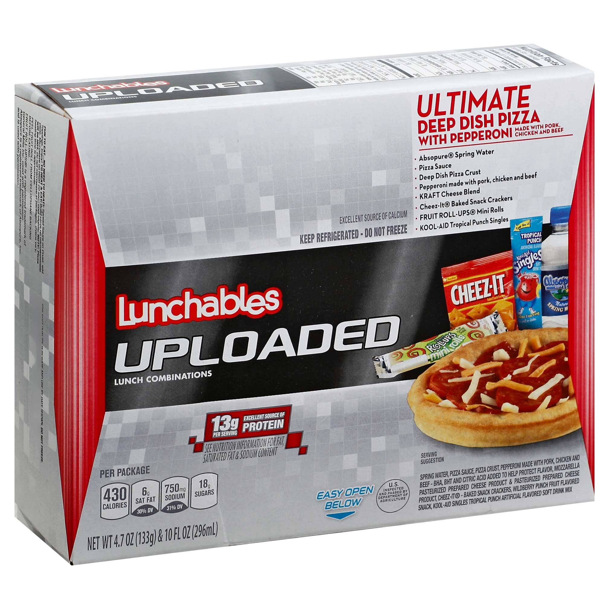 Lunchables Lunchable pepperoni Pizza Single Serve Convenience Meal, 14.7 Ounce - 6 per CASE.