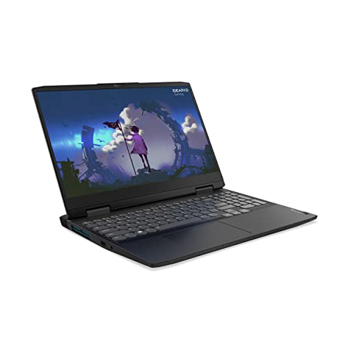 Lenovo IdeaPad Gaming 3 Laptop: Ryzen 5 5600H, RTX 3050 Ti, 256GB SSD, 8GB RAM, 15.6'' Full HD 120Hz Display, Windows 11 Black