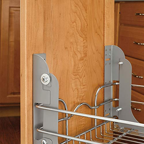 Rev-A-Shelf - 5WB2-1218-CR - 12 in. W x 18 in. D Base Cabinet Pull-Out Chrome 2-Tier Wire Basket