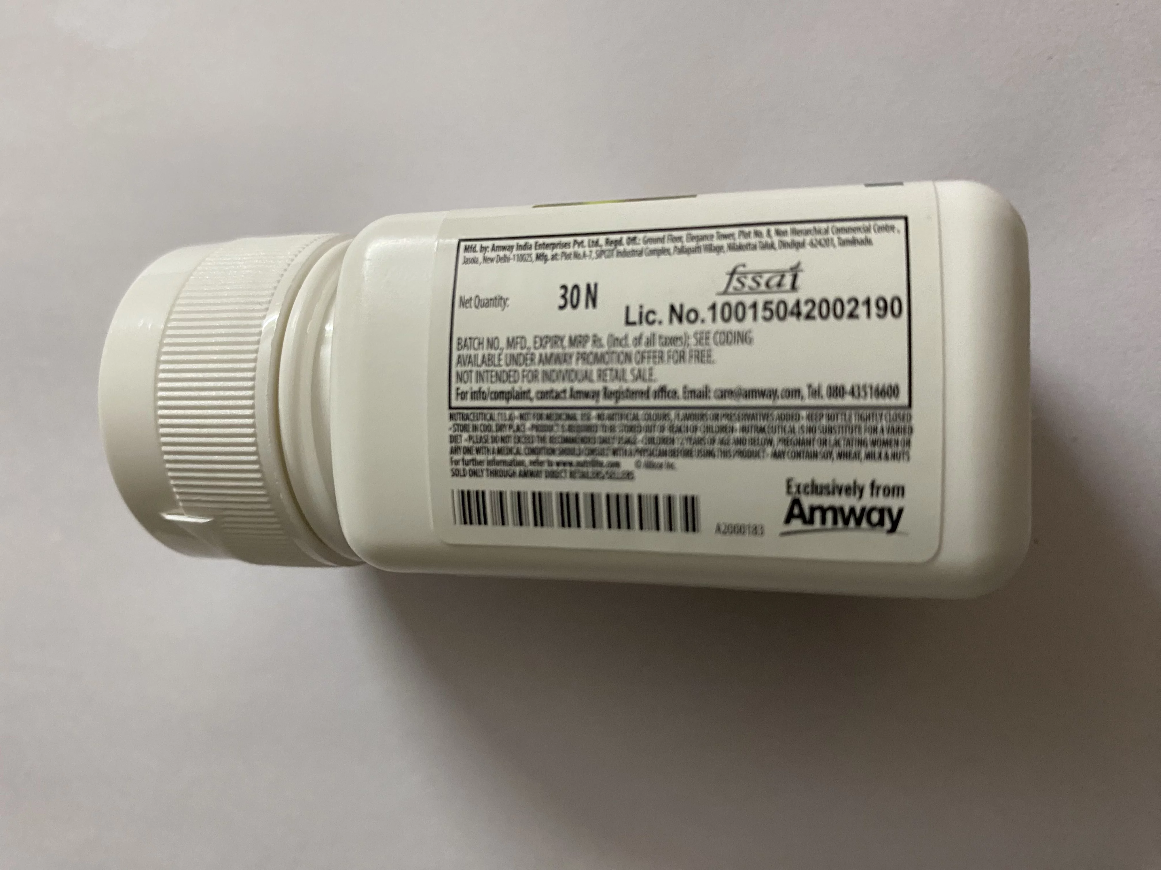 amway daily multi vitamins tablets 30 count