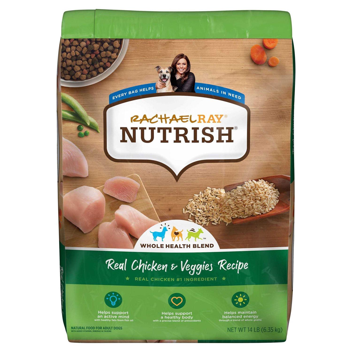 Rachael Ray Nutrish Dry Dog Food Real Chicken & Veggies Recipe - Pet Supplies online store