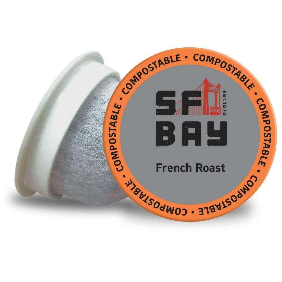 San Francisco Bay Onecup Coffee Pods, French Roast, 120 Count