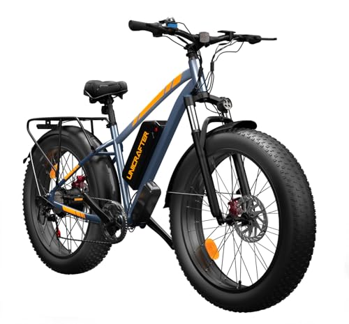 Electric Bike for Adults - Peak 1000W E Bikes -Fat Tire Electric Bicycle Up to 30MPH 60+ Miles with 48V 18.2AH Removable Battery - 26