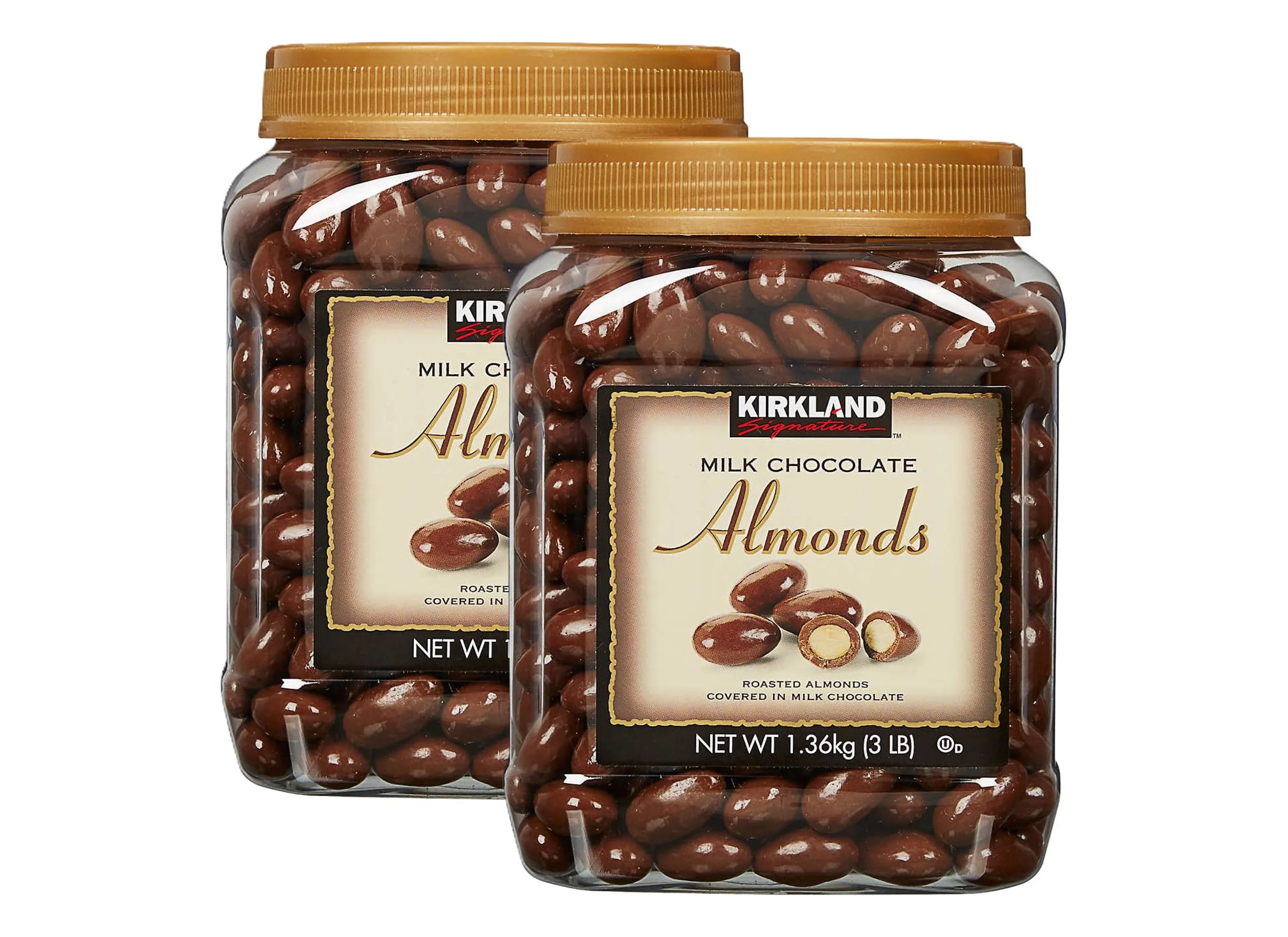 2 Pack | Kirkland Signature Milk Chocolate Covered Almonds, 48 oz - Curated Treasures Market