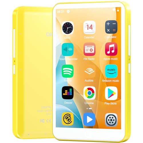 80GB MP3 Player with Bluetooth and WiFi, Mp3 & Mp4 Music Player with Spotify, Amazon Music, Deezer, Audible, Browser, 4.0