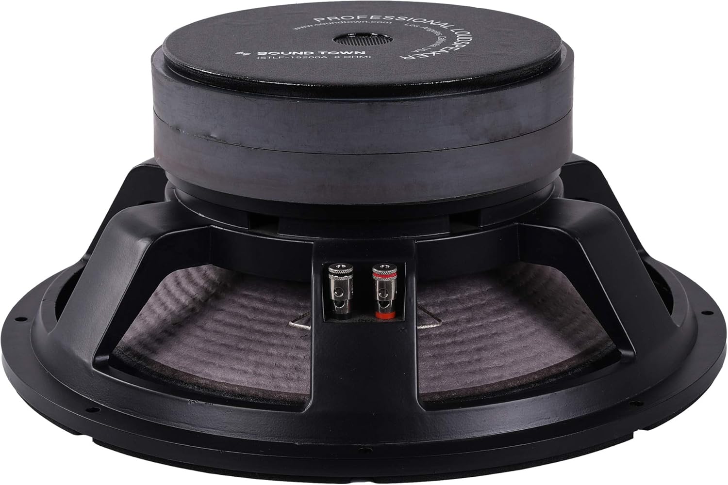 Sound Town 15” 800W Cast Aluminum Frame Woofer (Low Frequency Driver), Replacement Woofer for PA/DJ Subwoofer Cabinets (STLF-15200A)