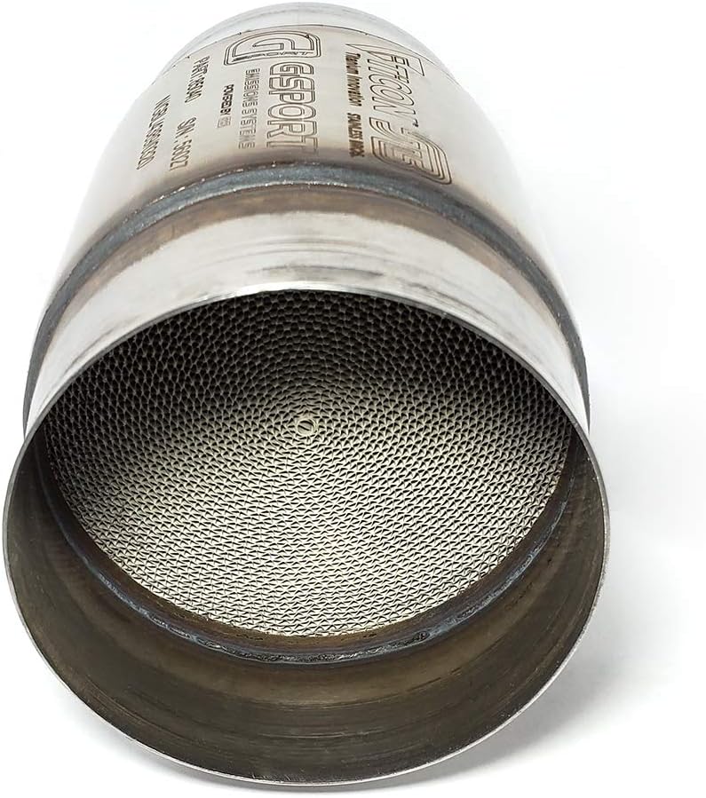 GESI G-Sport High Flow Catalytic Converter (2.5 IN/OUT x 4 Body Non EPA)
