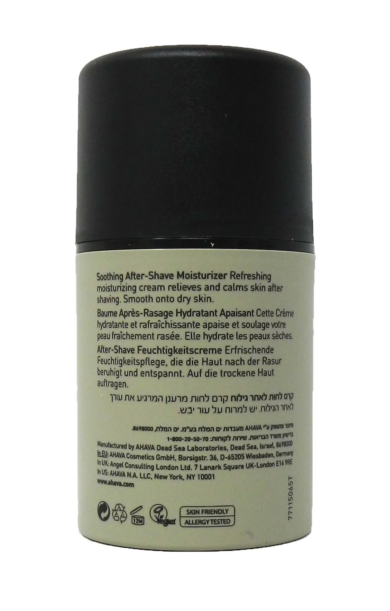 Ahava Men Time To Energize Soothing After-Shave Moisturizer 1.7 Ounce