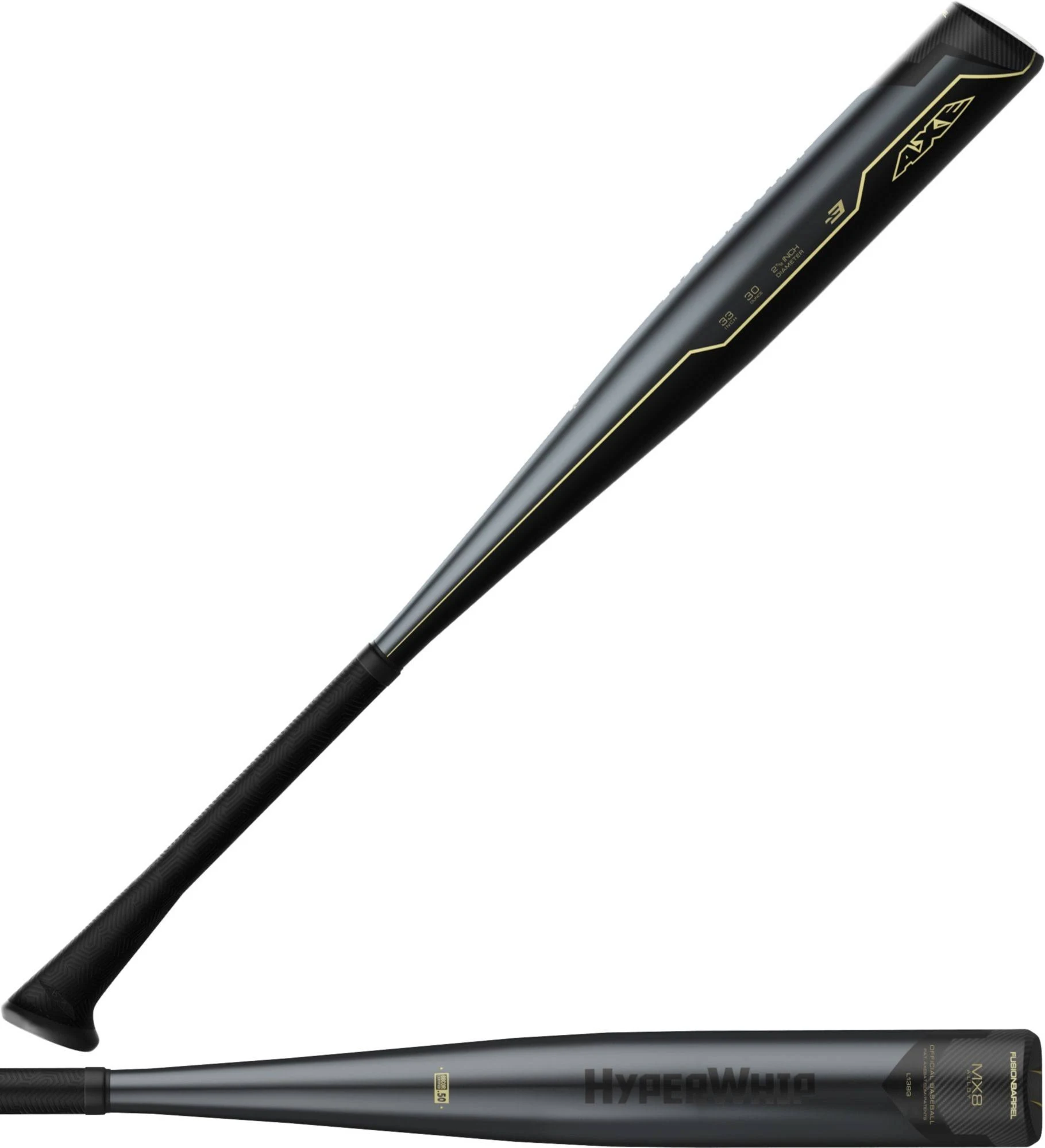Axe 2019 Hyperwhip Fusion -3 BBCOR Baseball Bat L138G-32