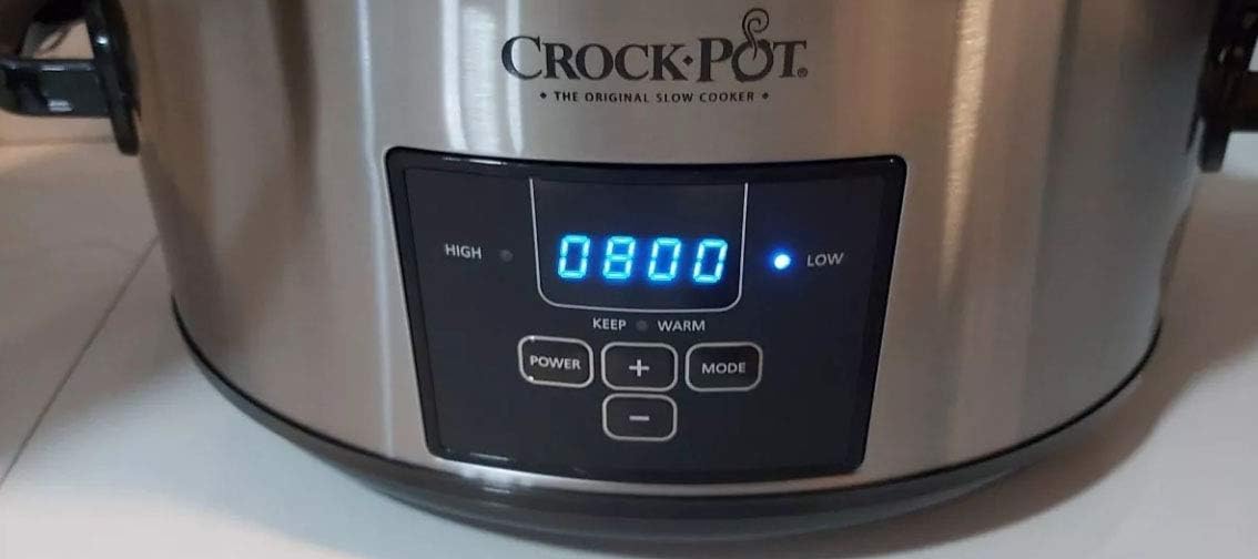 Crock-Pot Programmable Cook & Carry 7 Quart Slow Cooker