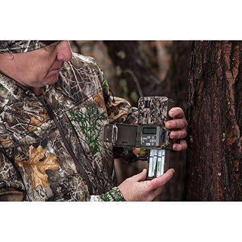 Moultrie M-50 20MP Low Glow Long Range Infrared Game Trail Camera, White Bark Camo