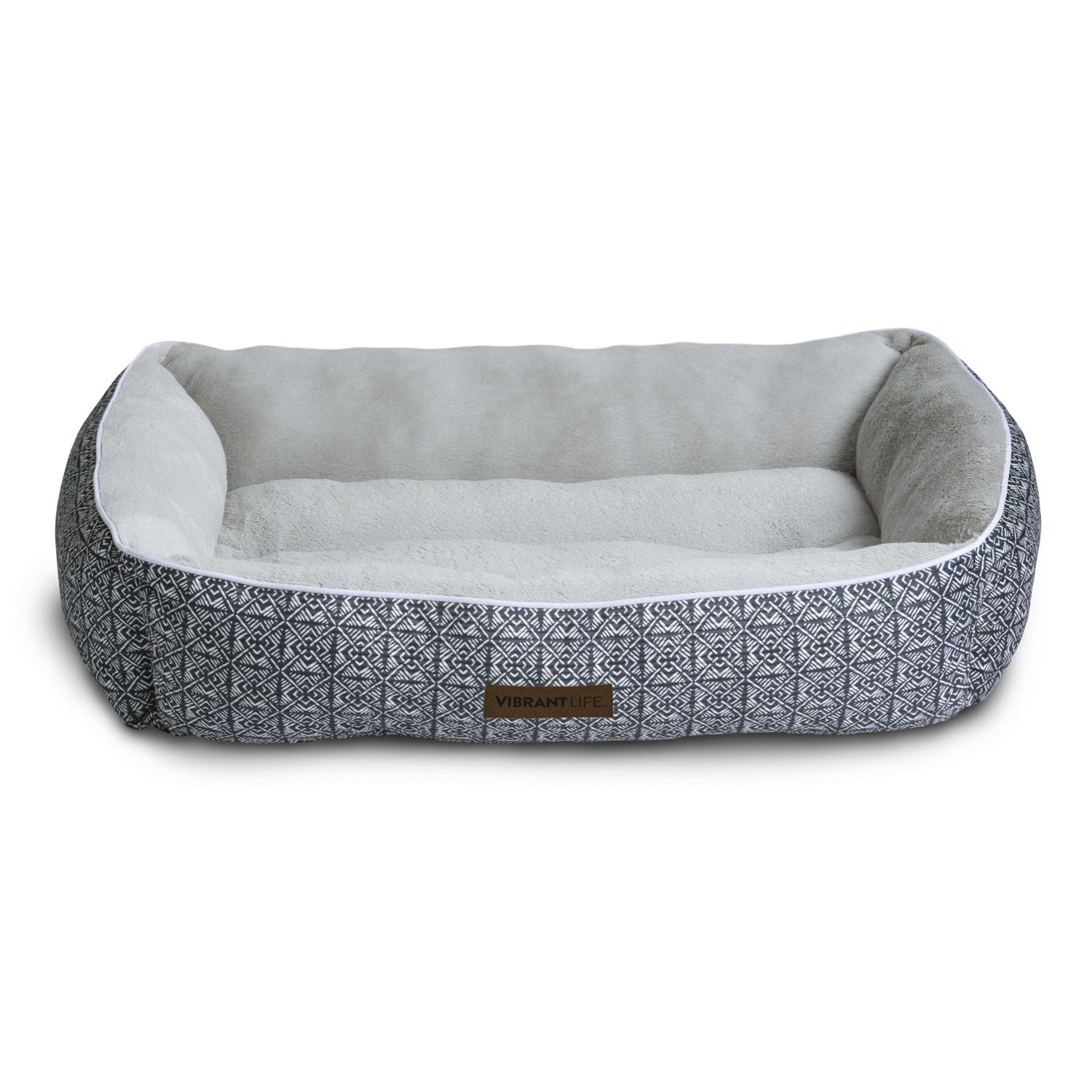 Vibrant Life Large Lounger Pet Bed - Pet Supplies online store