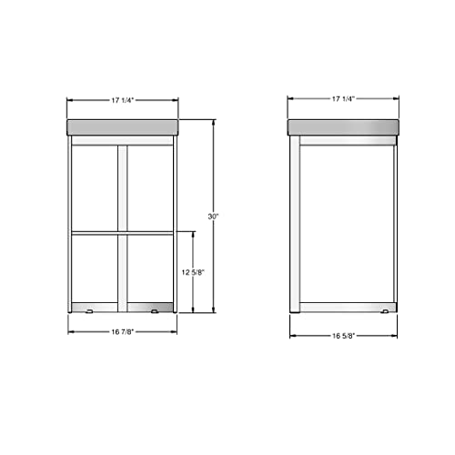 Amisco Lester 26 in. Counter Stool - Grey and Beige Polyurethane/Black Metal