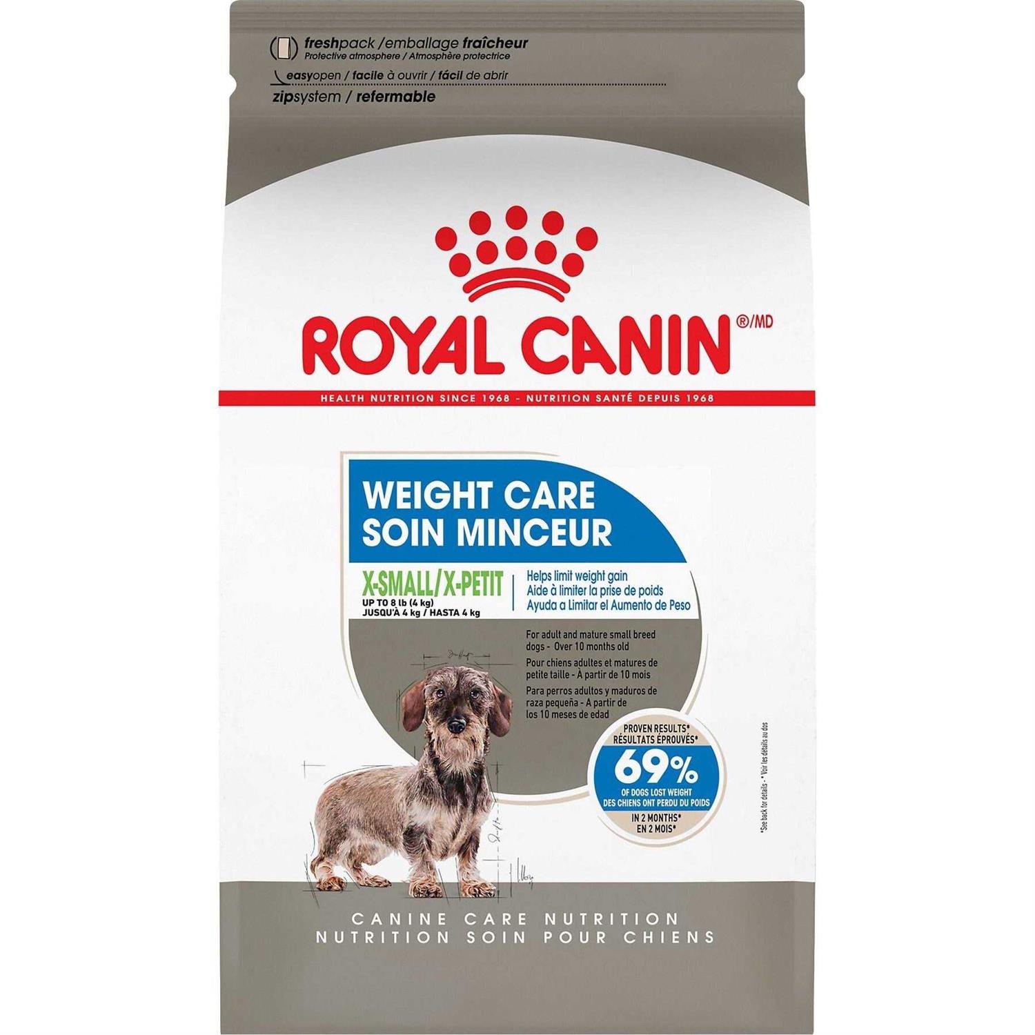 Royal Canin Weight Care Adult Dry Dog Food for Extra Small Breeds - Pet Supplies online store