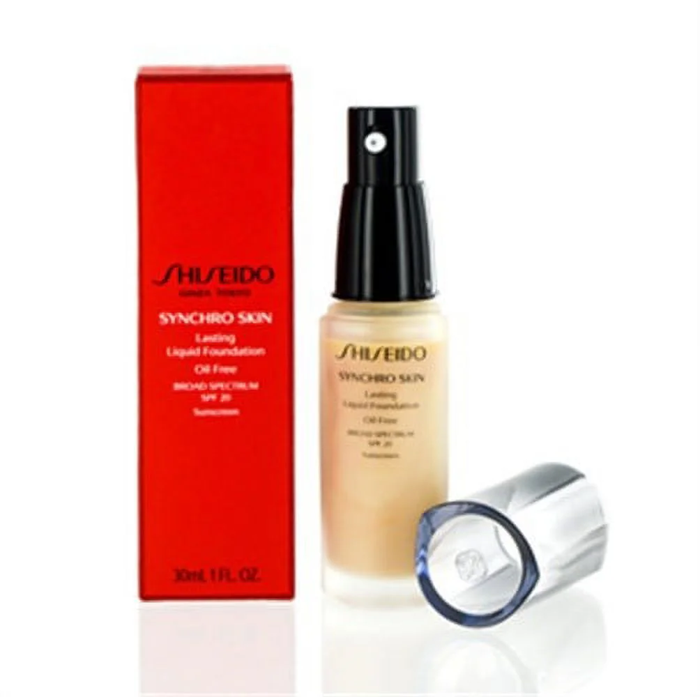SHISEIDO SYNCHRO SKIN FOUNDATION 1.0 OZ NEUTRAL SHISEIDO/SYNCHRO SKIN NEUTRAL FOUNDATION LIQUID 1.0 OZ (30 ML) OIL-FREE SPF 20