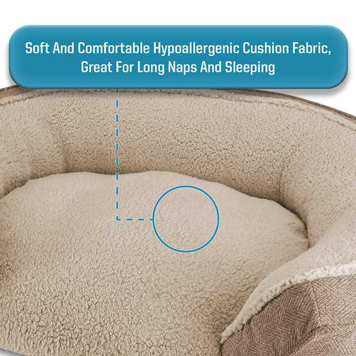 Canine Creations Arlee Step In Oval Round Cuddler Pet Dog Bed - Pet Supplies online store