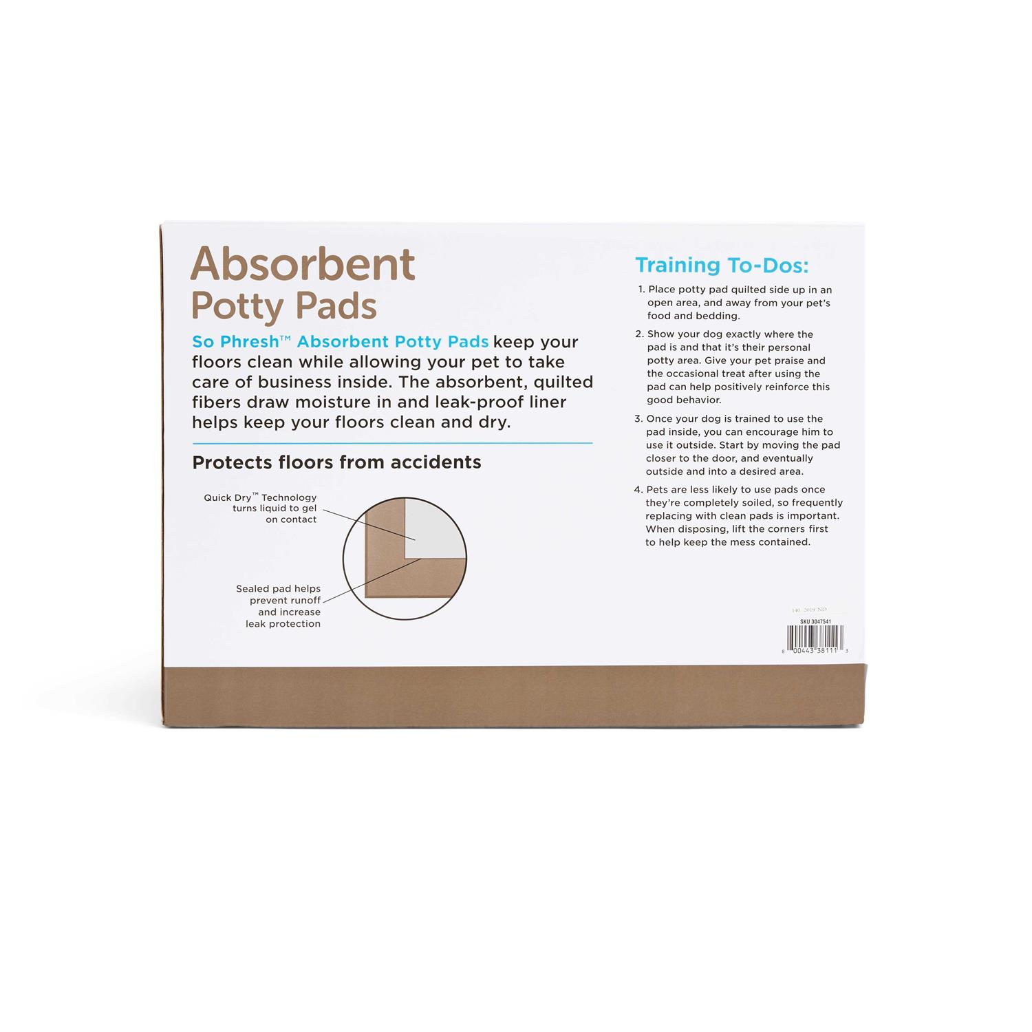 So Phresh Essentials Potty Pads - Pet Supplies online store