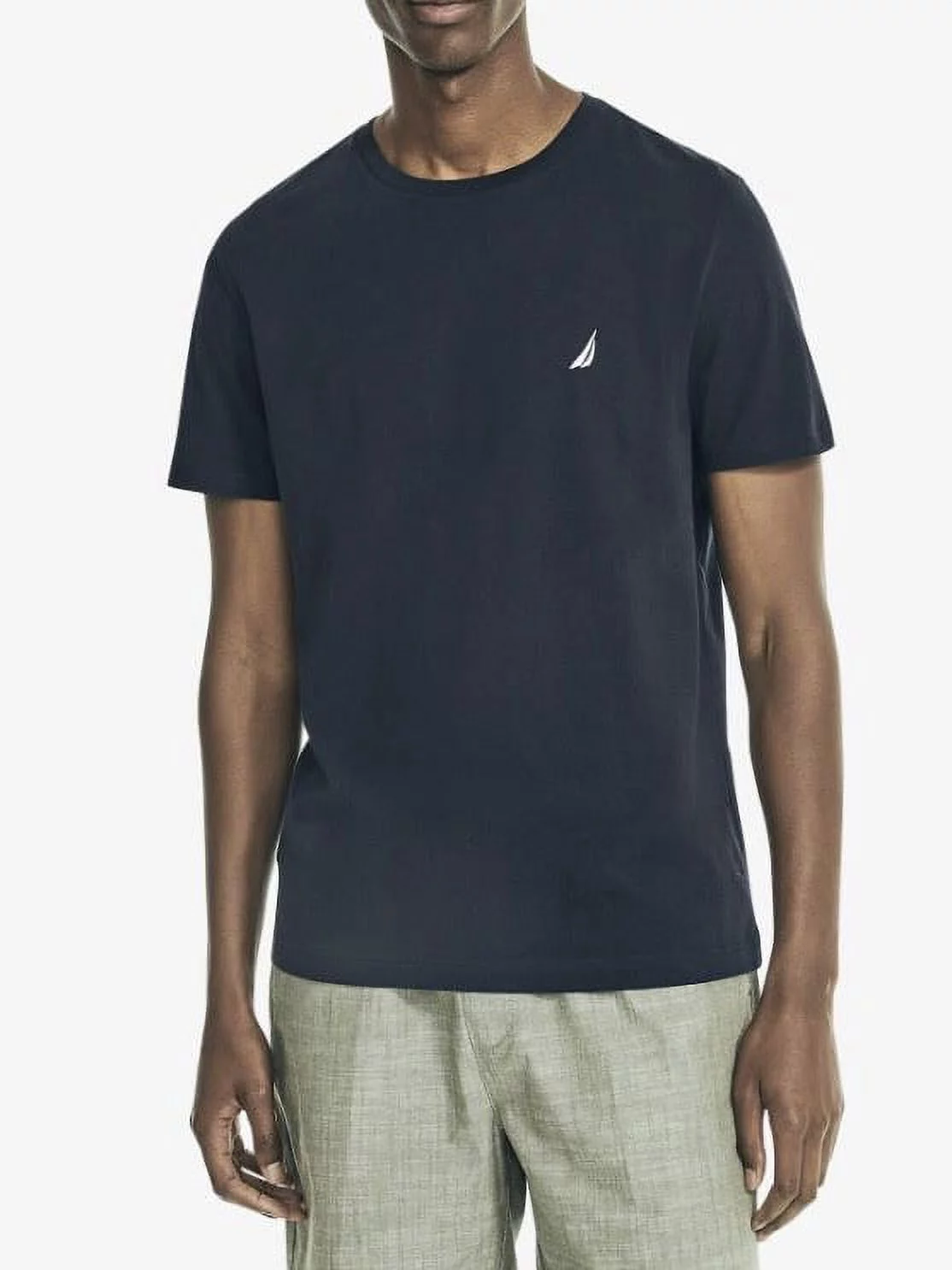 Nautica Solid Crewneck T-Shirt