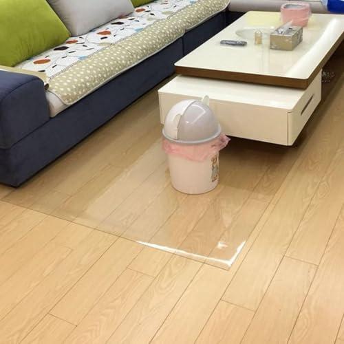 Office Chair Carpet Mat Clear PVC Desk Floor Mats Office Chair Pad for Carpet 0.04