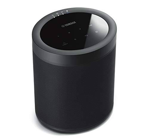 Yamaha RX-V485 5.1-Channel Network AV Receiver with MusicCast - with 2 MusicCast 20 Wireless Speakers, Black