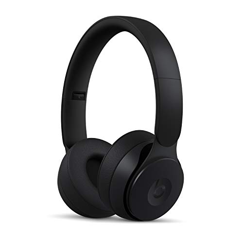 Beats Solo Pro Wireless Noise Cancelling On-Ear Headphones - Apple H1 Headphone Chip, Class 1 Bluetooth, 22 Hours of Listening Time, Built-in Microphone - Black