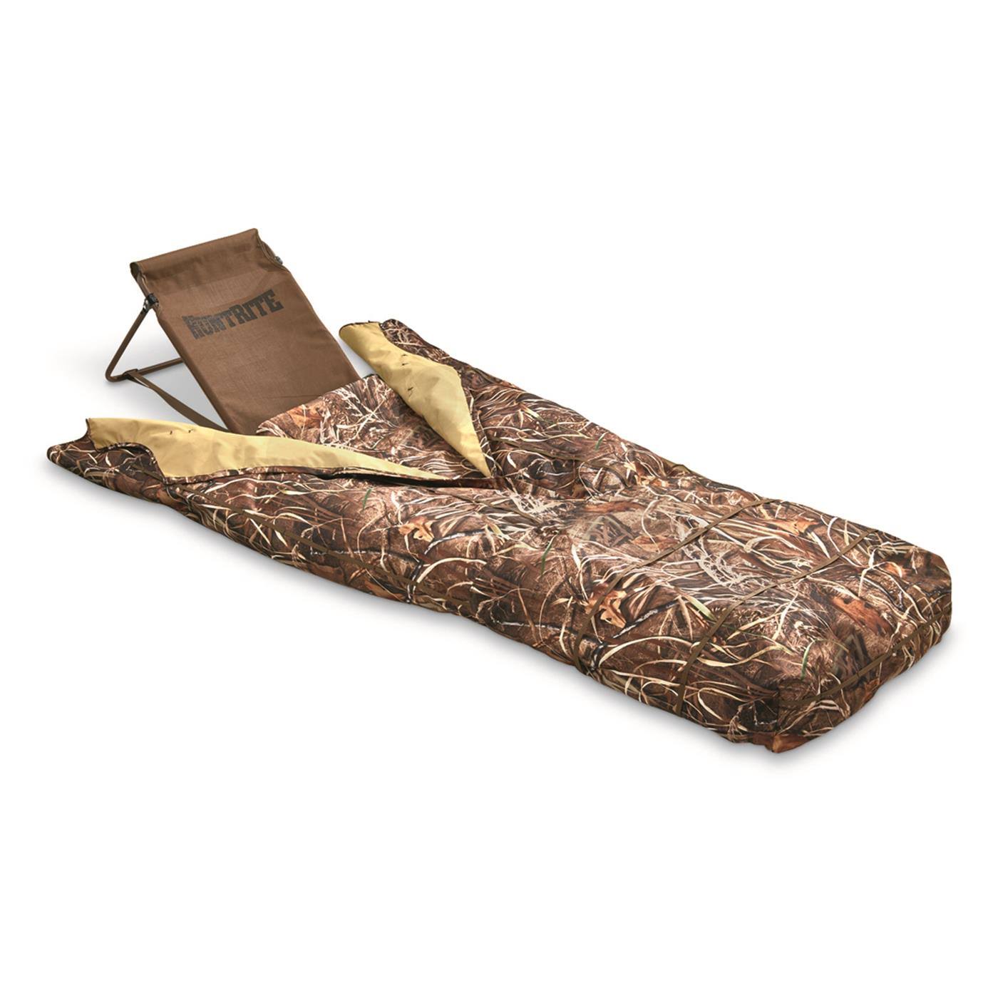 HuntRite Lightweight Layout Blind, Size: Large, Swamper Camo
