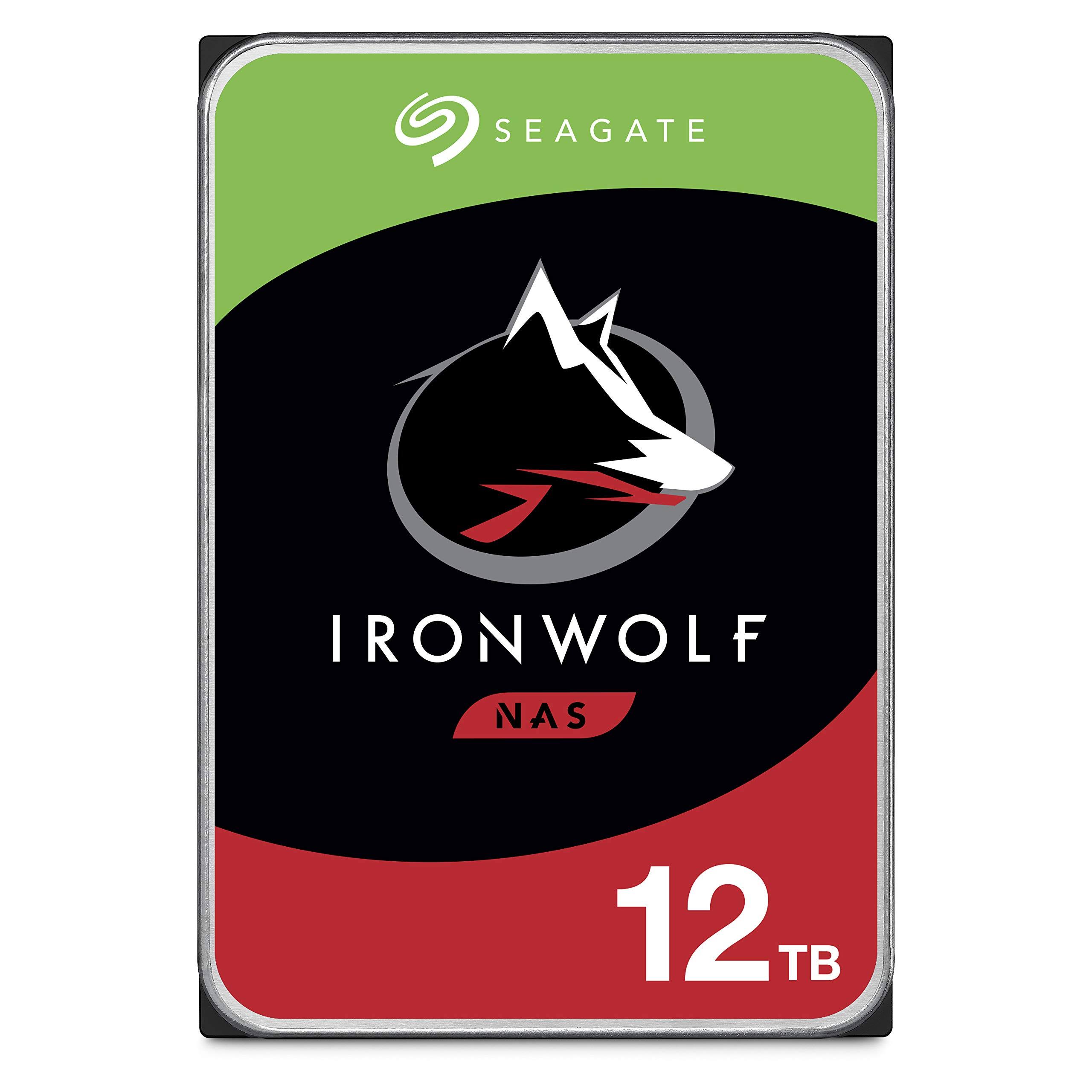 Seagate IronWolf 12 TB Internal HDD - 3.5x22 - ST12000VN0007 - SATA 6Gb/s - 7,200 rpm