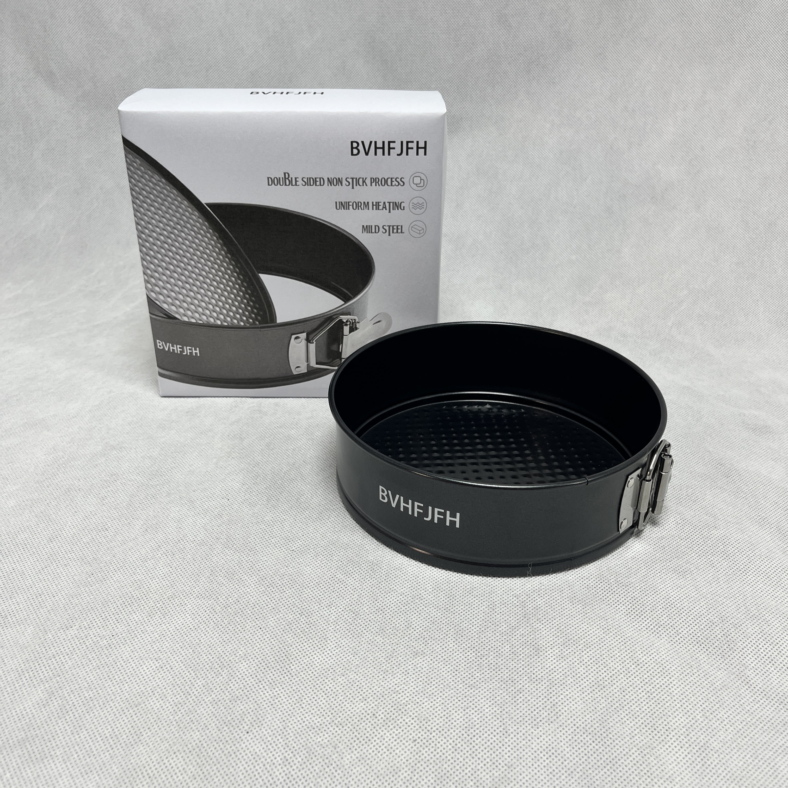 BVHFJFH 7-inch Springform Cake Pan - Spring Form Cheesecake Baking Pan Compatible With 6 Quart, 8 Qt Instant Pot, Pressure Cooker, And Oven - 7inch Round Nonstick Leakproof Deep Push Pans W/Removable