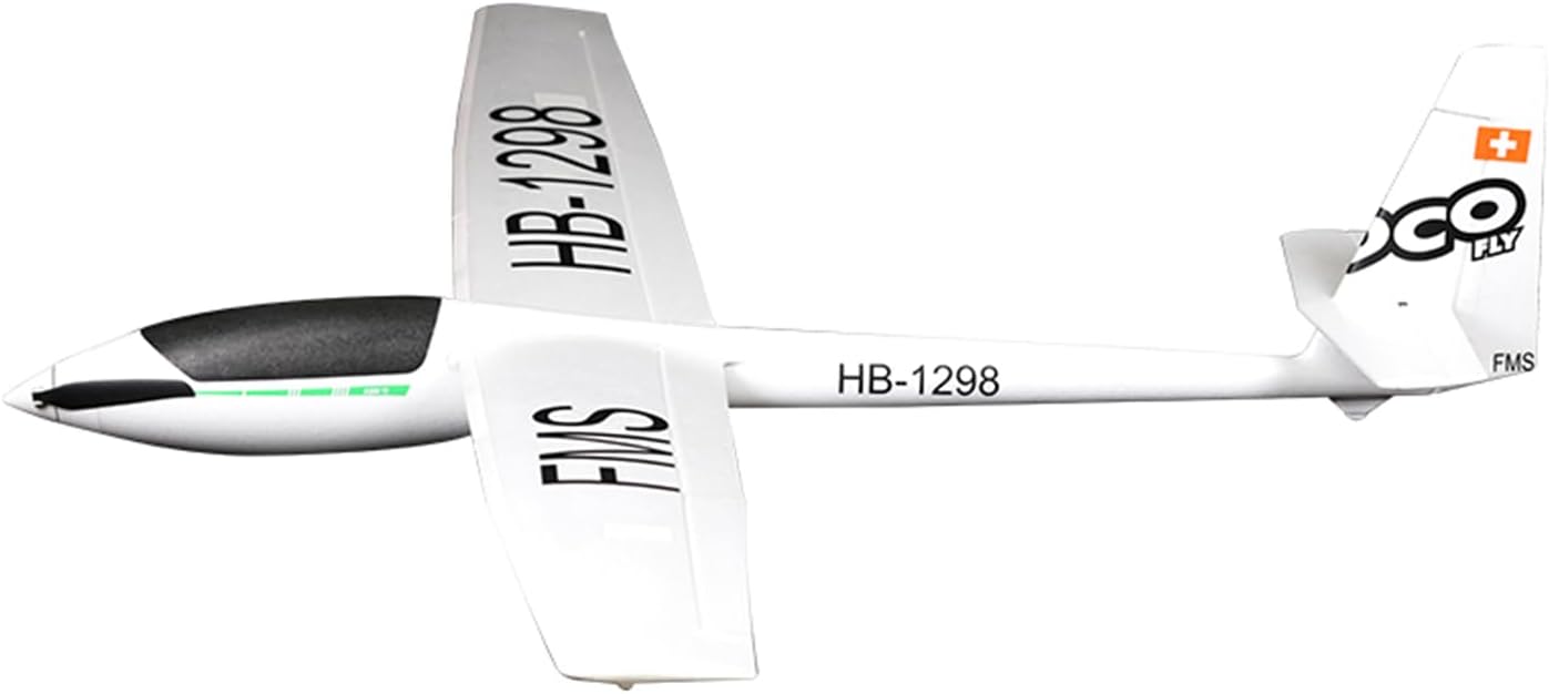 Fms Rc Planes for Adults Remote Control Airplane 2500mm ASW-17 EP Glider Hobby Rc Airplanes PNP (NO Radio, Battery, Charger)
