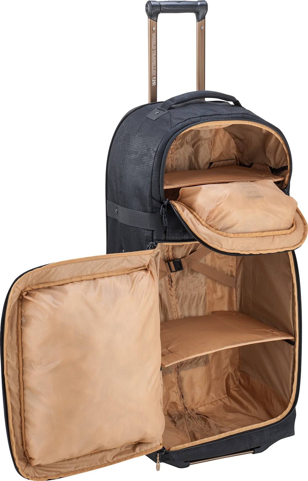 EVOC World Traveller Bag, 125 LITER, Black