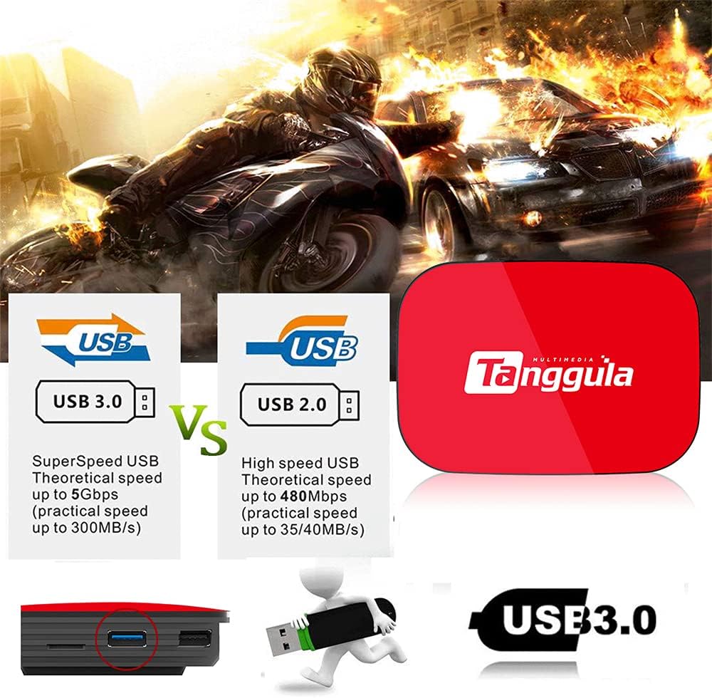 1~3 Days Delivery, Tanggula X1 Android TV Box, 4GB+128GB, Dual Band WiFi 2.4GHz/5GHz Bluetooth USB3.0 Media Player