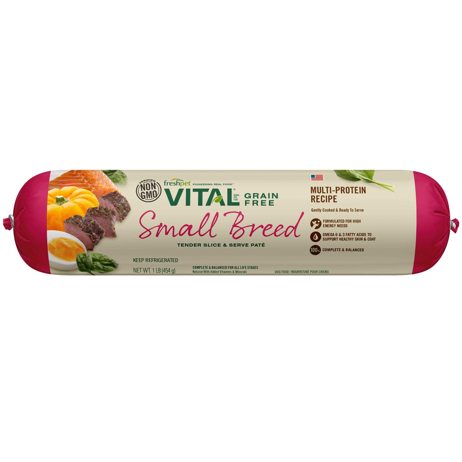 Freshpet Vital Grain-Free Dog Food Recipe Small Breed - Pet Supplies online store