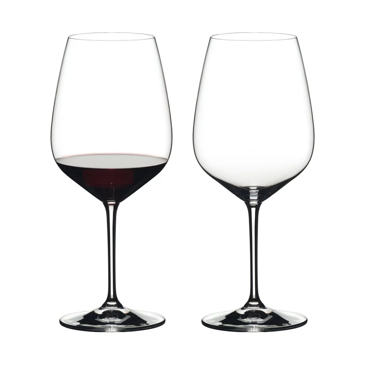 Riedel Heart to Heart Crystal Dishwasher Safe Cabernet Red Wine Glass (2 Pack)