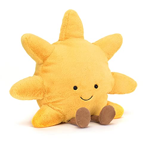 Jellycat Amuseables Sun Stuffed Toy, Medium 12 inches - Sun Plush - Fun Gift Idea