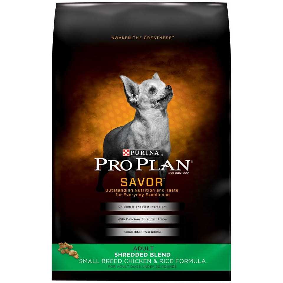 Purina Pro Plan Savor Small Breed Adult Dog Food Chicken & Rice - Pet Supplies online store