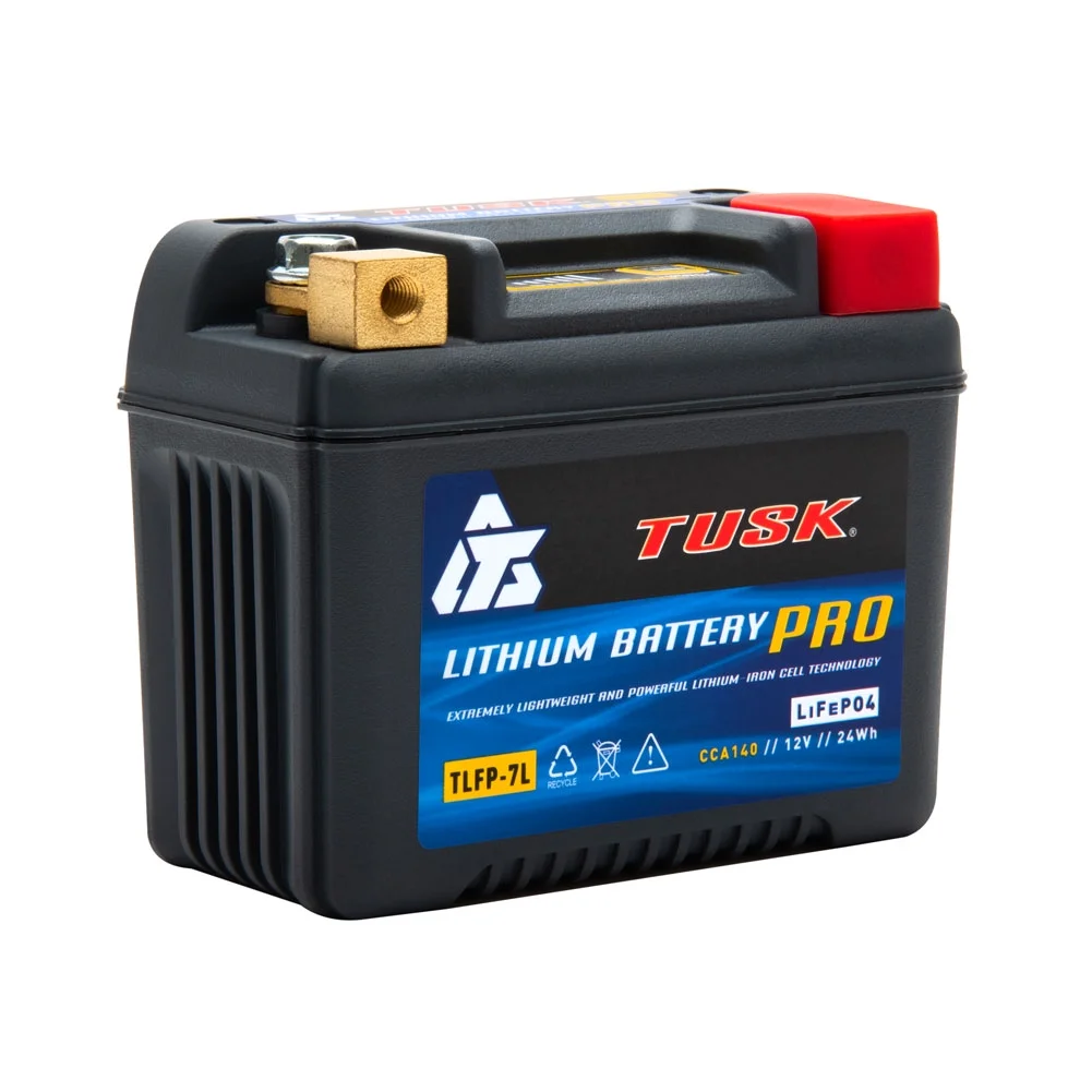 Tusk Lithium Pro Battery TLFP-7L For HUSQVARNA TX 300 2017-2019,2023