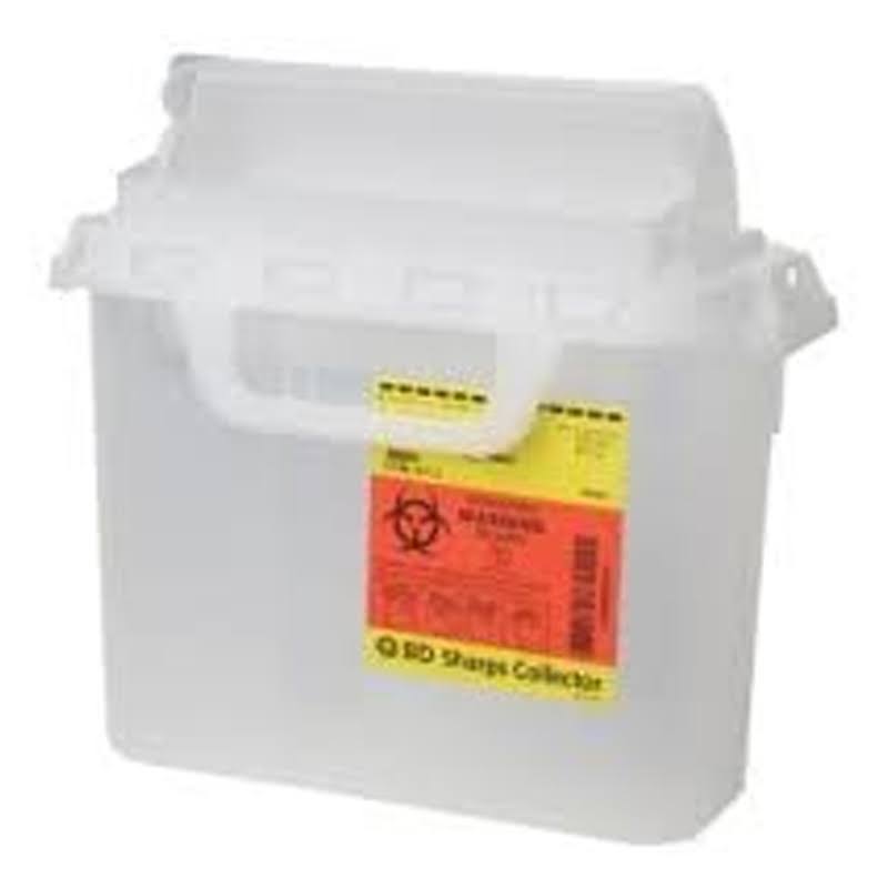 BD SKU #305543 - Patient Room Sharps Collectors - 1 Case