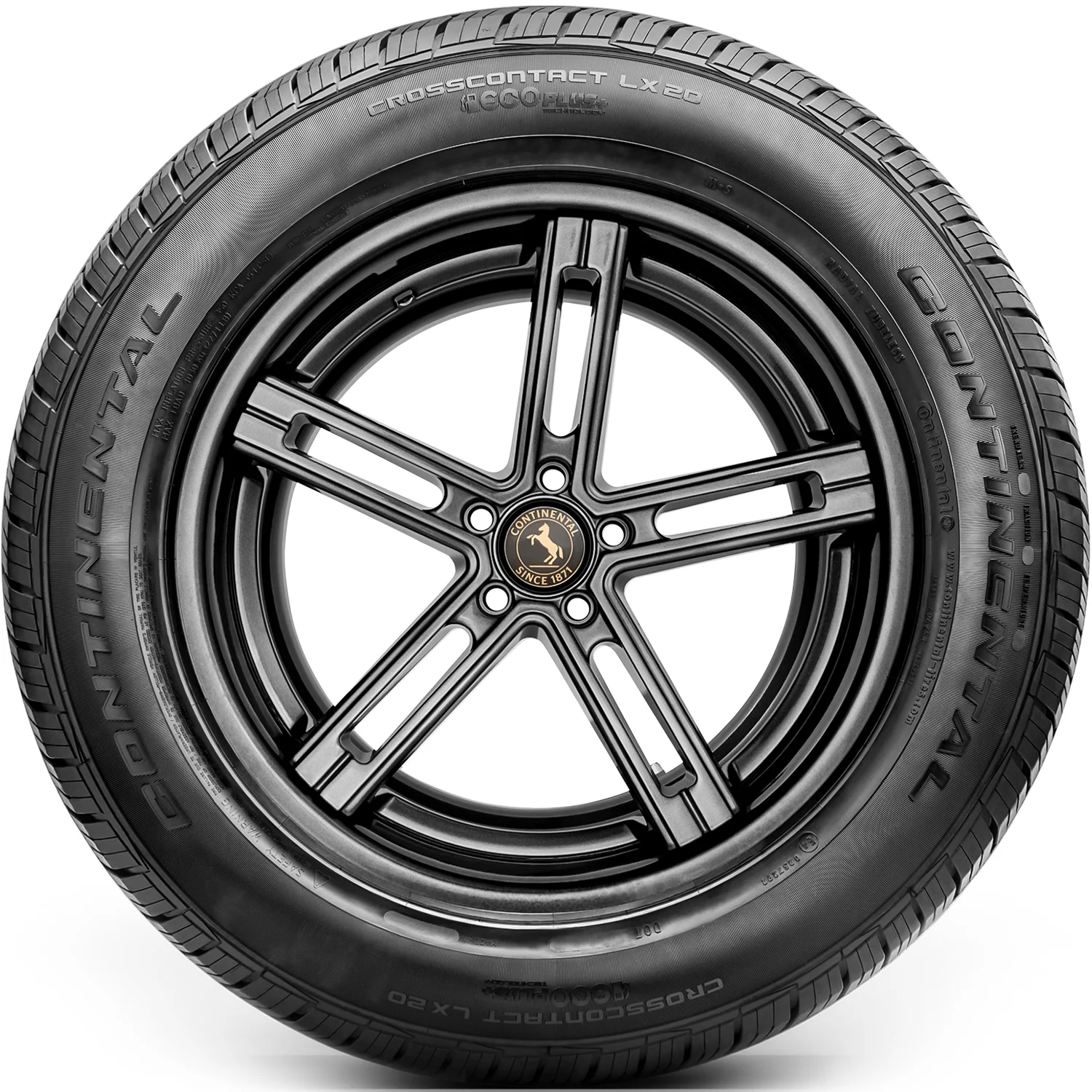 Continental ContiCrossContact LX20 All Season 255/55R20 107H Passenger Tire