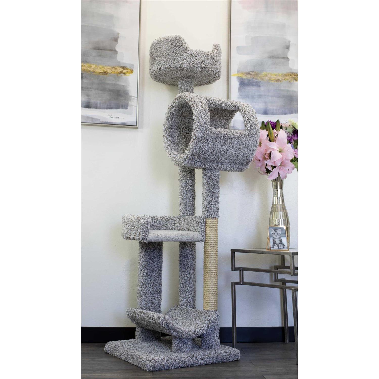 New Cat Condos Staggered Cat Tower - Pet Supplies online store