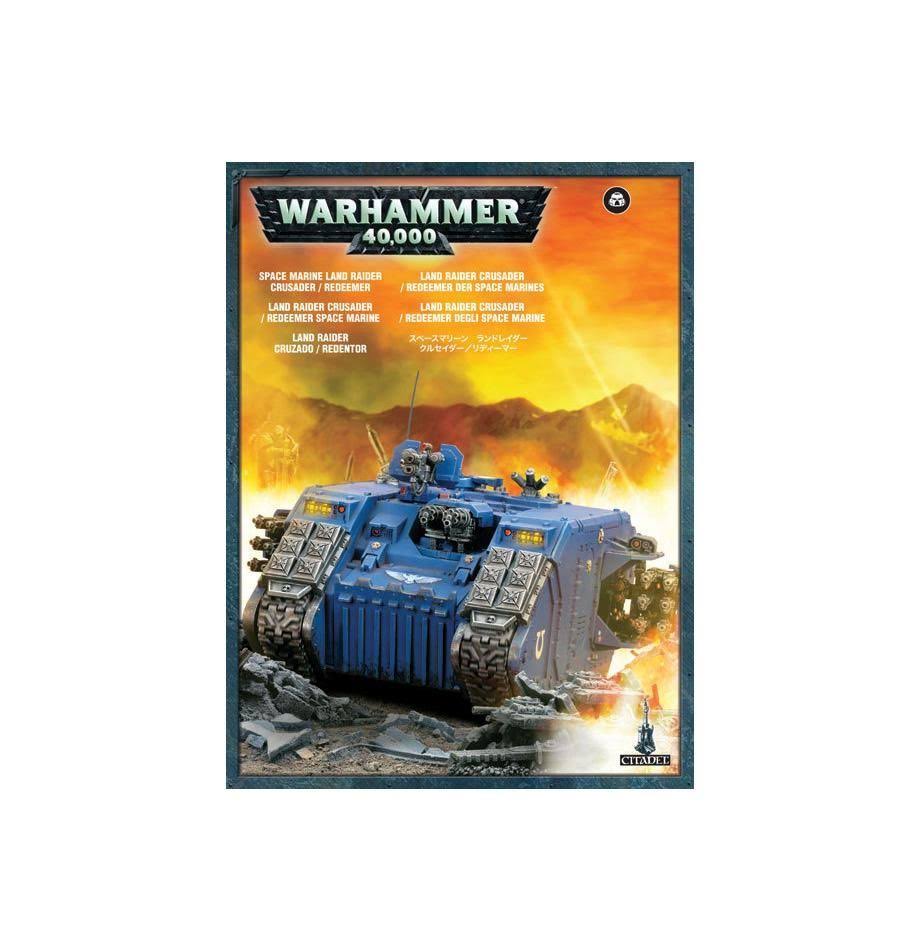 Warhammer 40K - Space Marine Land Raider Crusader / Redeemer
