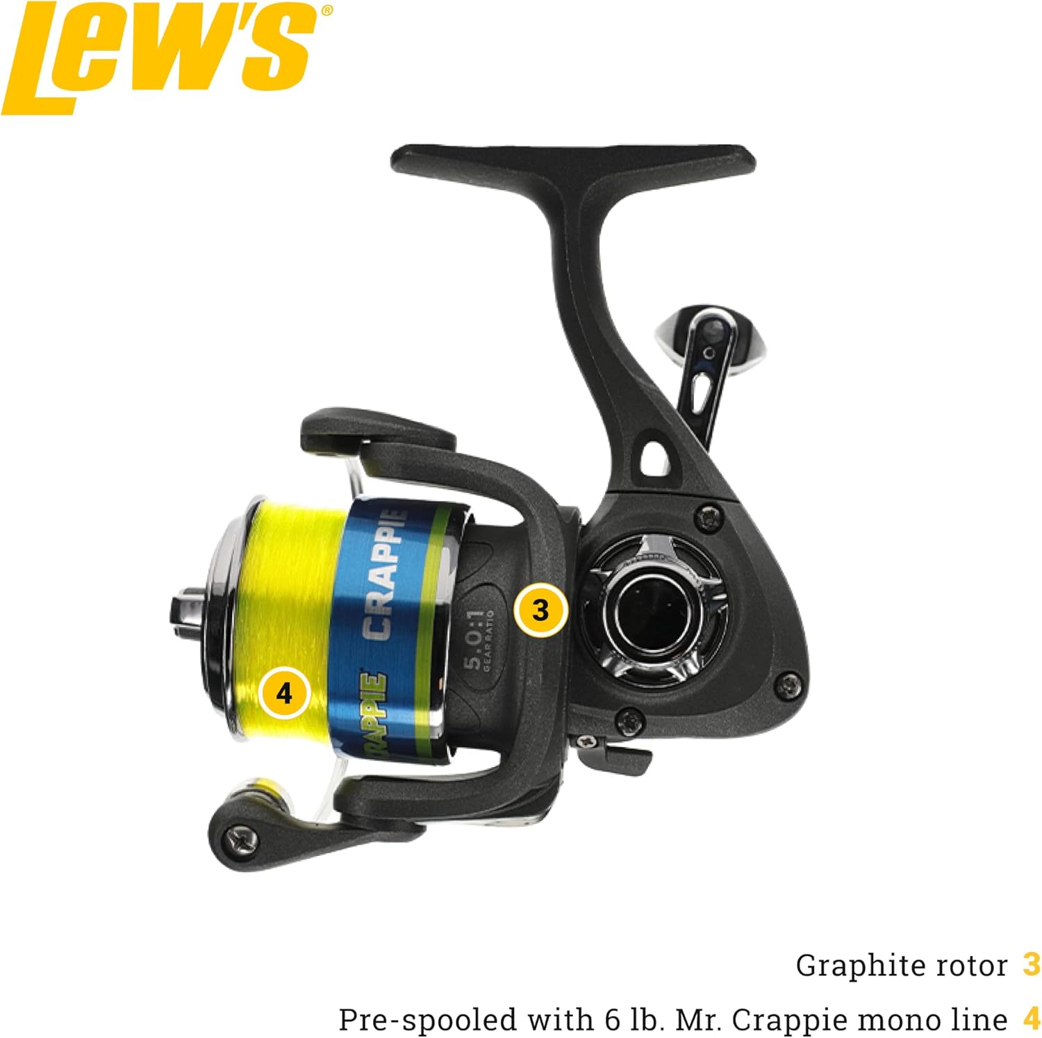 Lew's Crappie Thunder Custom Troller Rod