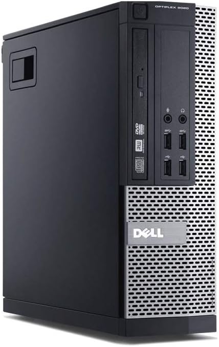 Dell Optiplex 9020 Small Form Factor Desktop PC, Intel Core i7-4770, 16GB Ram, 2TB SATA Drive + 256GB SSD WiFi, DVD-RW, 24-inch LCD, Windows 10 Pro (Renewed)