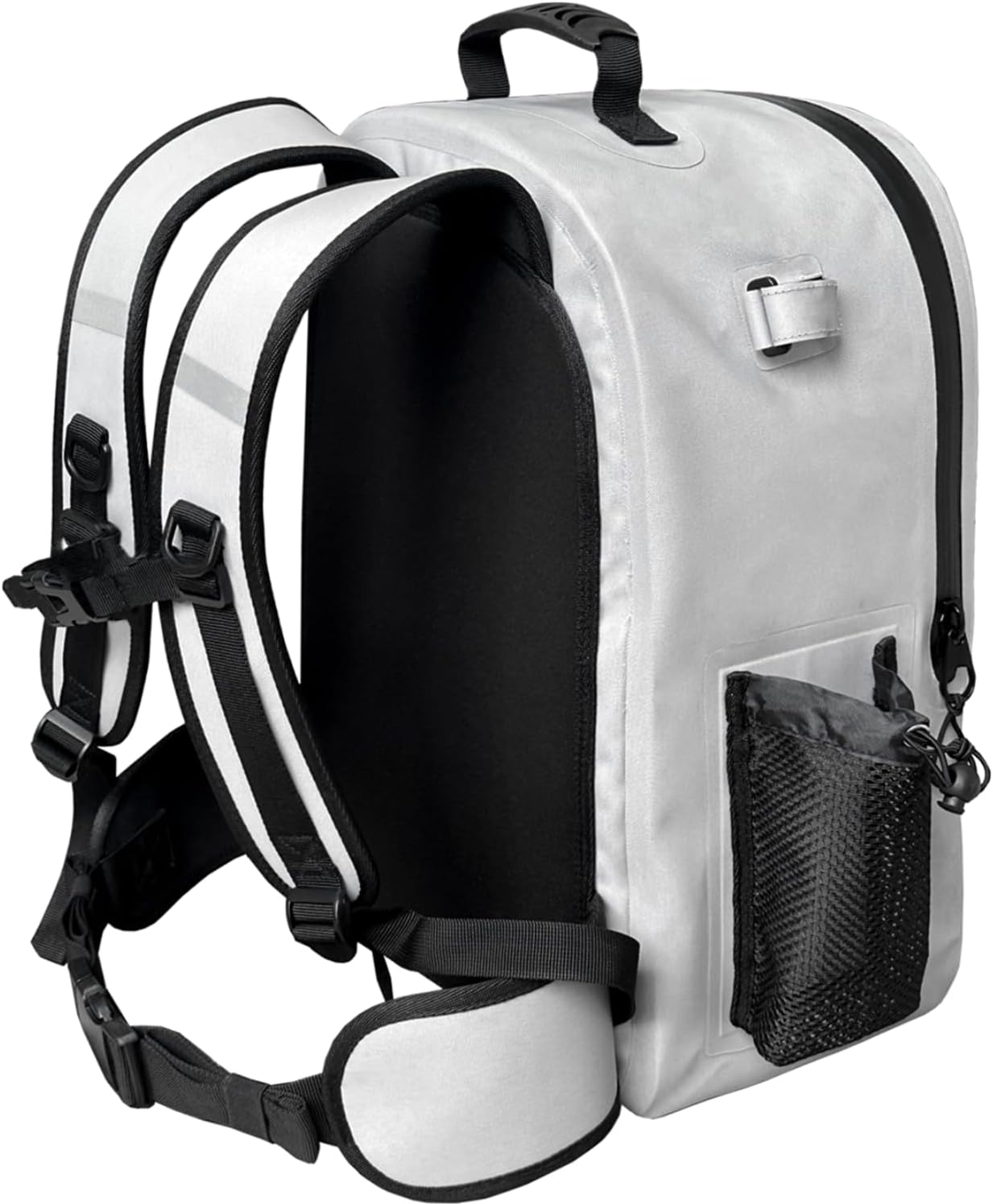 Buffalo Gear Waterproof Fishing Backpack with Rod Holder,26L Fly Fishing Backpack,Fishing Tackle Storage Backpack for Fishing