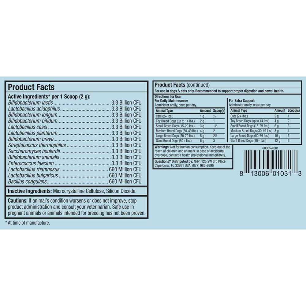 Dr. Mercola Bark & Whiskers Complete Probiotics - Pet Supplies online store